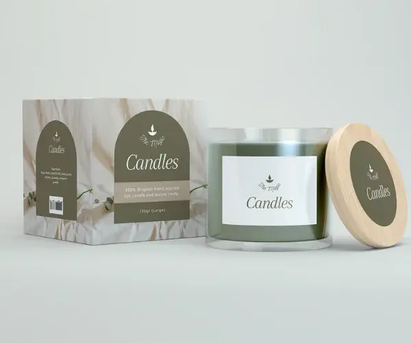 Custom Candle Packaging Boxes
